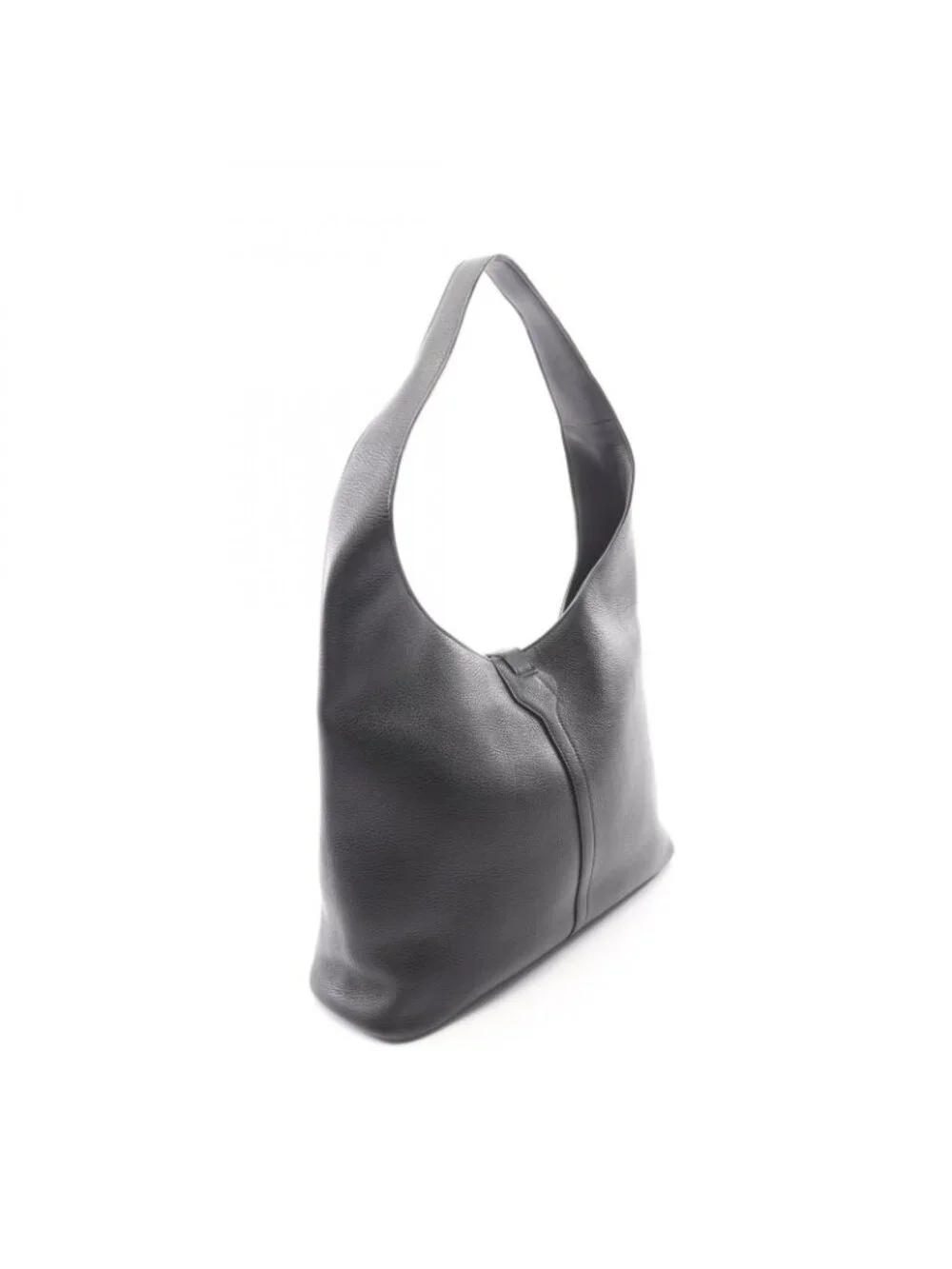 Balenciaga Shoulder Bag Locker North South Hobo Black Leather
